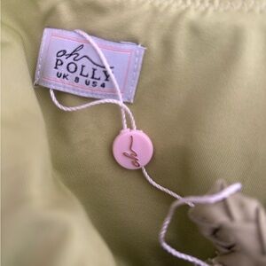 Oh Polly Backless Dress in Light Green